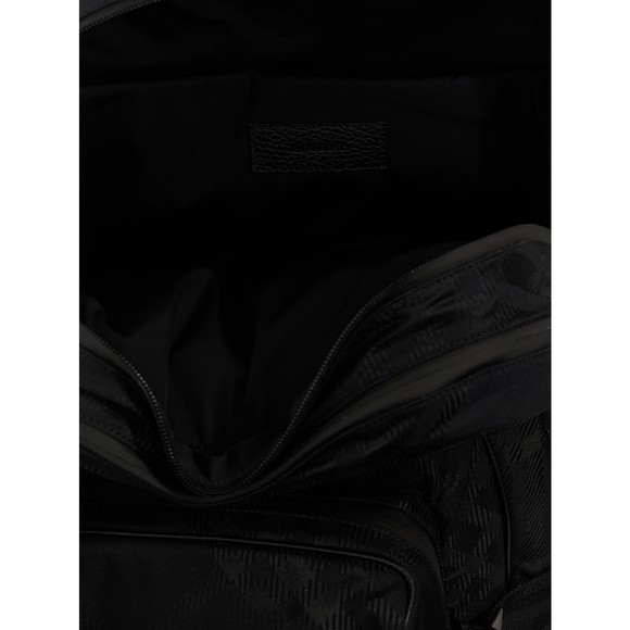 Burberry Rucksack Backpack Black Check Jacquard - Picture 4 of 4